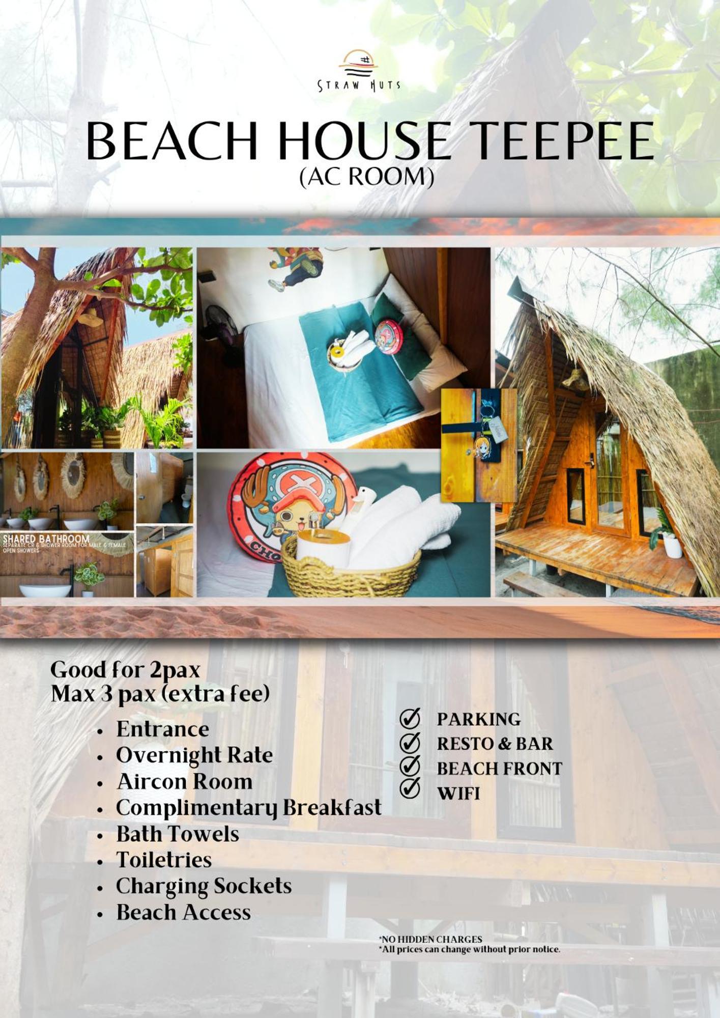 Hotel Straw Huts Liwliwa San Felipe  Exterior foto